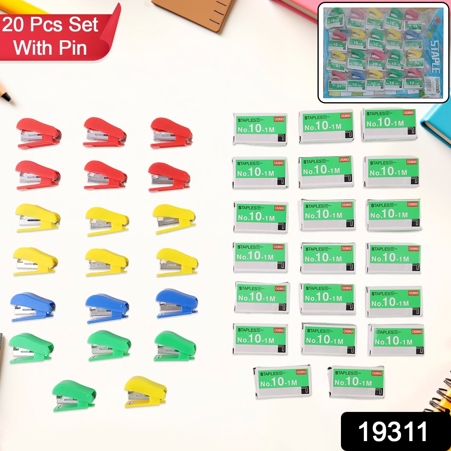 No.10 Mini Stapler Set with Staples No.10 Mini Stapler Set with Staples